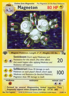 Magneton, Fossil No. 11 Holo