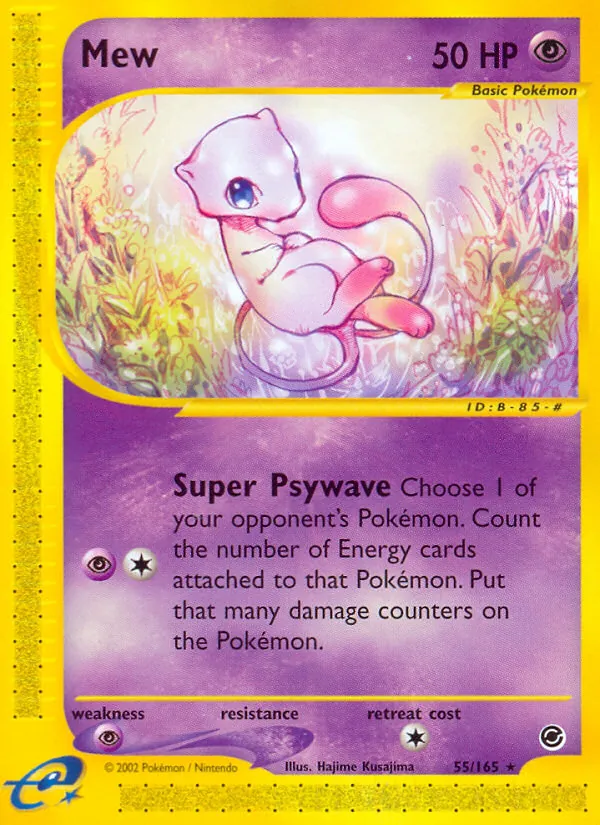 Mew, Expedition Base Set No. 55
