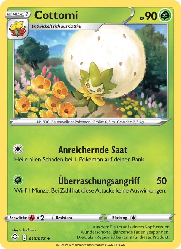 Cottomi, Glänzendes Schicksal No. 15