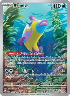 Bruxish, Surging Sparks No. 200 Holo