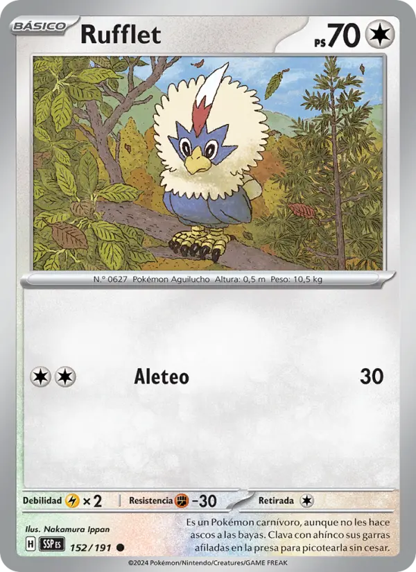 Rufflet, Chispas Fulgurantes No. 152