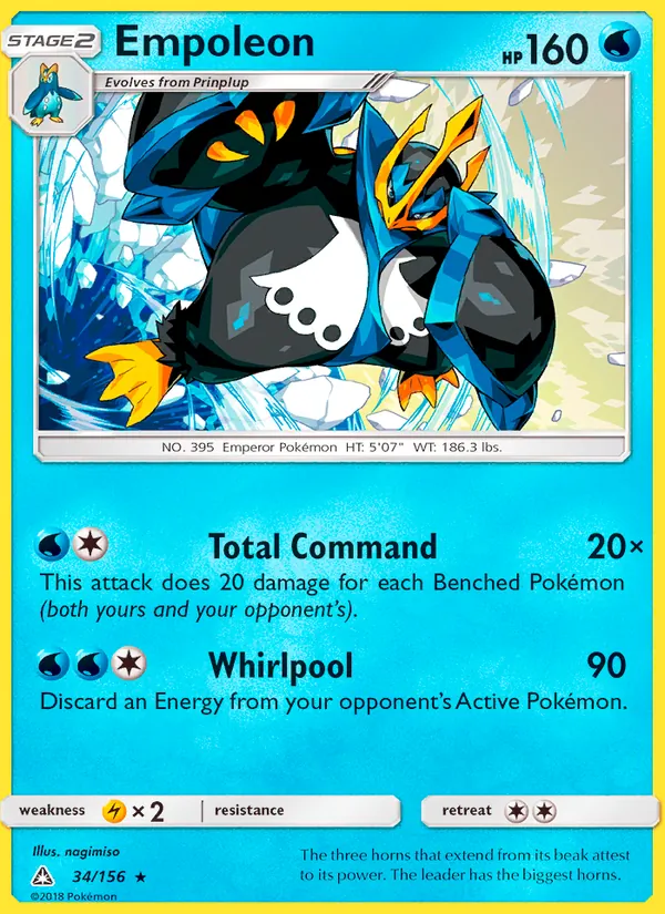 Empoleon, Ultra Prism No. 34
