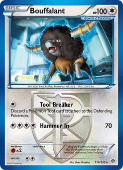 Bouffalant, Plasma Storm No. 114 Normal
