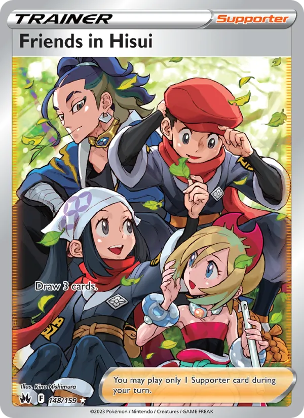 Friends in Hisui, Crown Zenith Nº 148