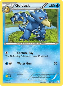 Golduck, Boundaries Crossed Nº 34 Normal