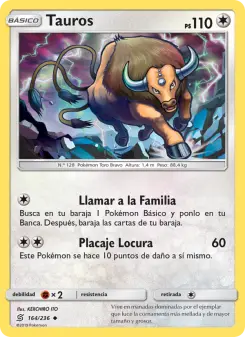 Tauros, Mentes Unidas No. 164 Normal
