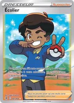 Écolier, Poing de Fusion Nº 261 Holo