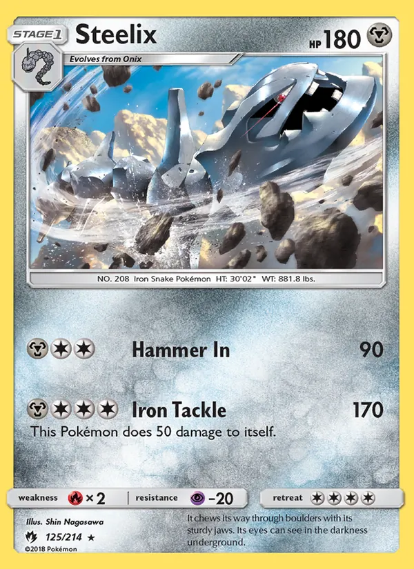 Steelix, Lost Thunder No. 125