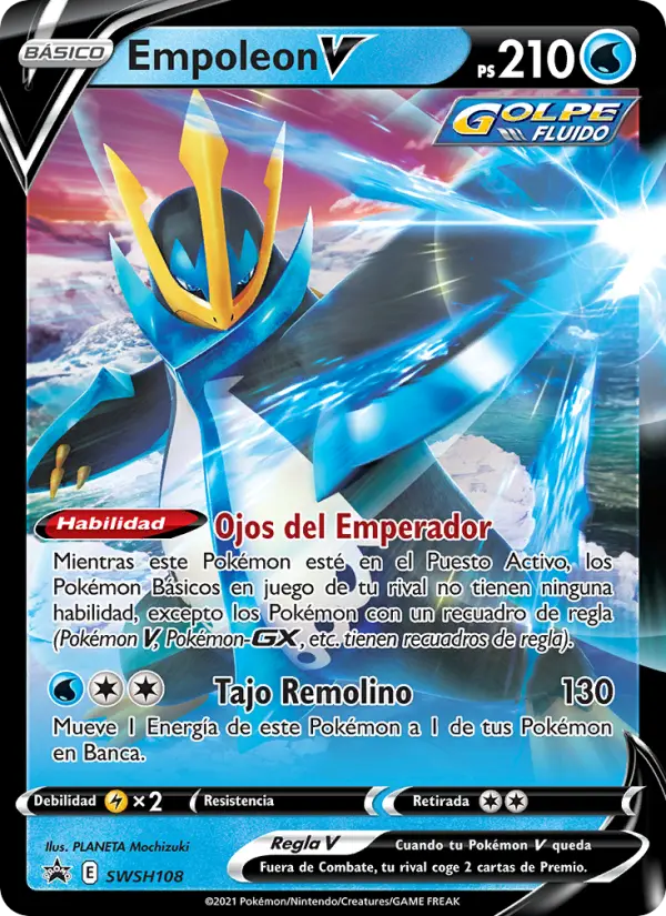 Empoleon V, Cartas de promoción ESES No. SWSH108