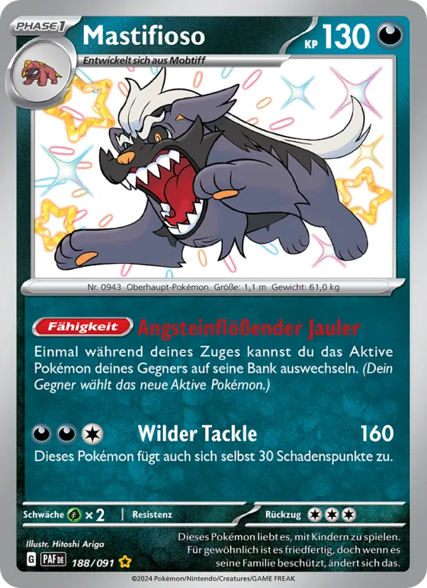 Mastifioso, Paldeas Schicksale No. 188