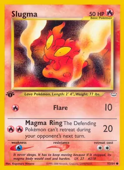 Slugma, Neo Revelation No. 53 Normal