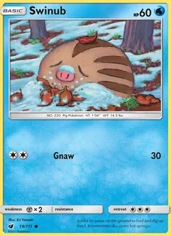 Swinub, Crimson Invasion Nº 19 Normal