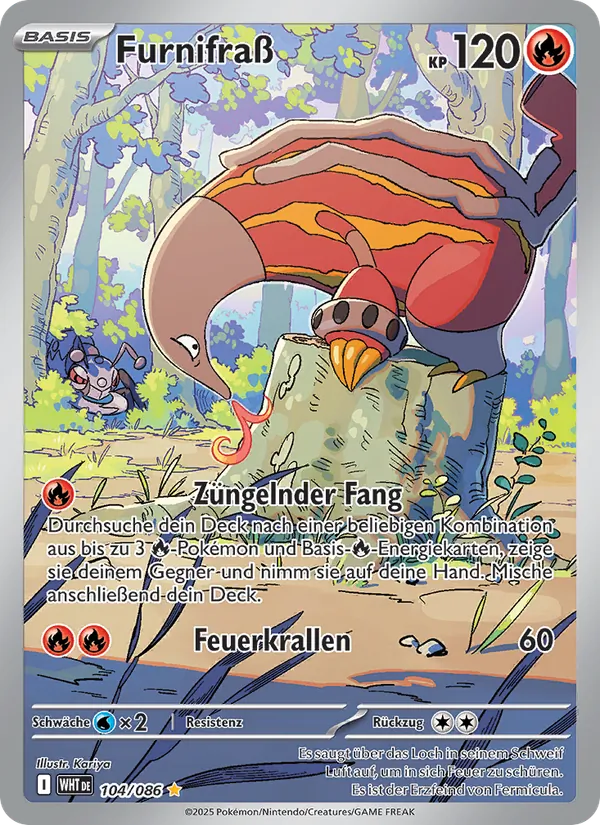 Furnifraß, Weiße Flammen Nº 104