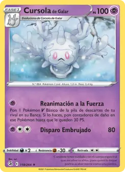 Cursola de Galar, Golpe Fusión Nº 118 Normal