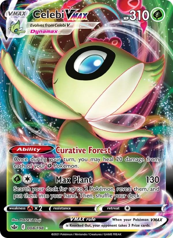 Celebi VMAX, Chilling Reign No. 8