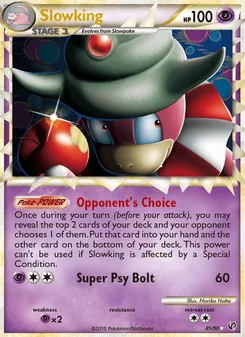 Slowking, Undaunted Nº 85 Holo