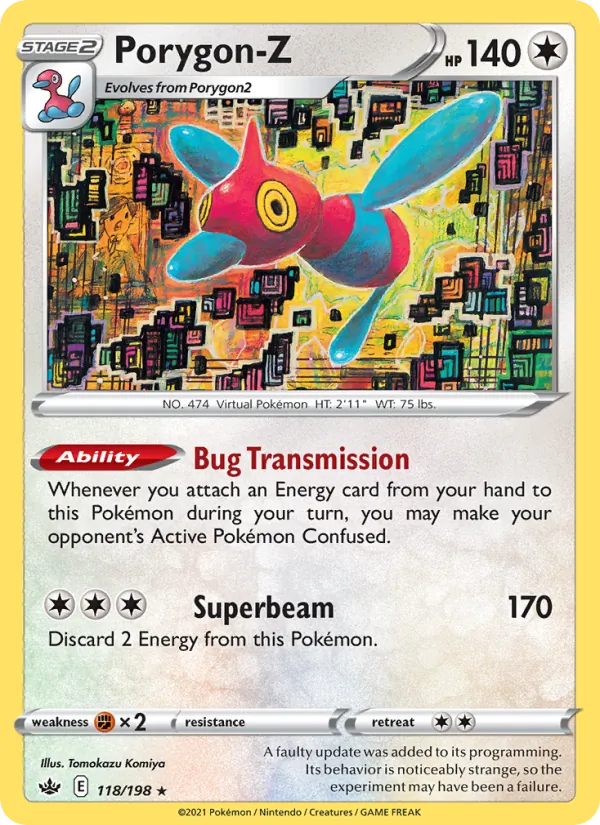 Porygon-Z, Chilling Reign No. 118