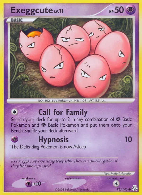 Exeggcute, Legends Awakened No. 93