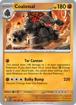 Coalossal, Ascended Heroes No. 120 Holo
