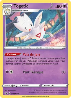 Togetic, Promo SWSH No. SWSH276 Normal