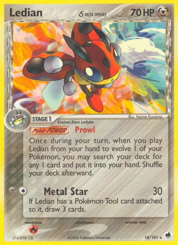 Ledian δ, Dragon Frontiers No. 18