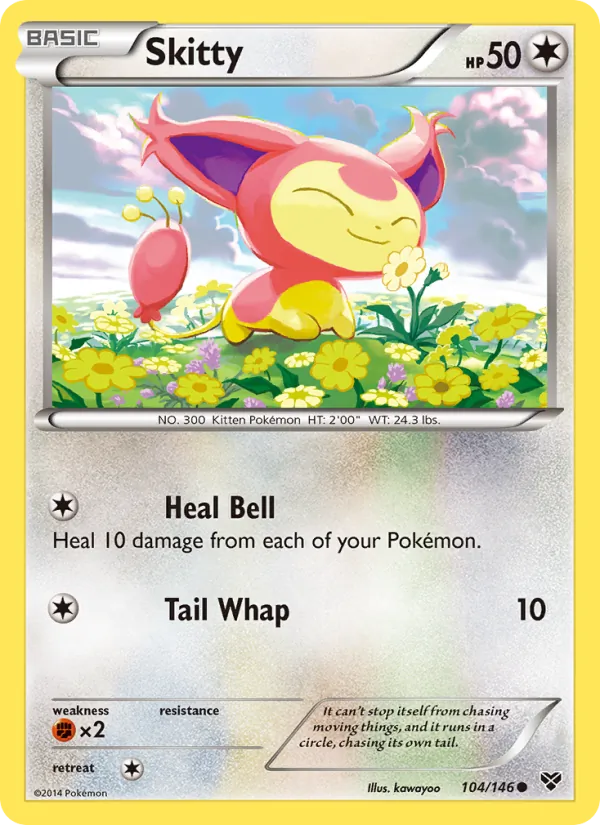Skitty, XY No. 104