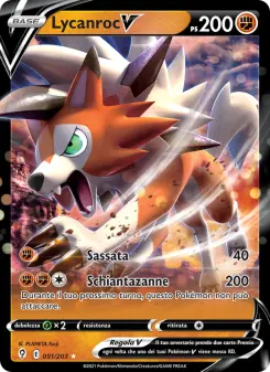 Lycanroc V, Evoluzioni Eteree No. 91 Holo