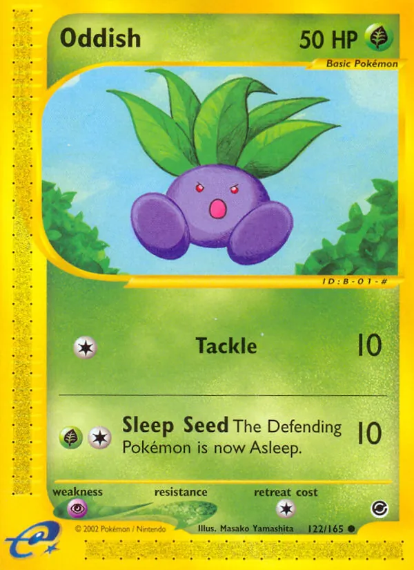 Oddish, Expedition Base Set No. 122