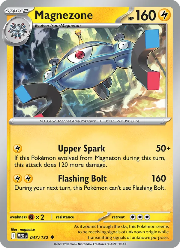 Magnezone, Mega Evolution No. 047