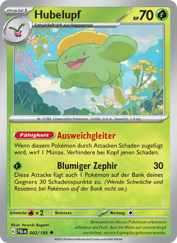 Hubelupf, Entwicklungen in Paldea No. 002