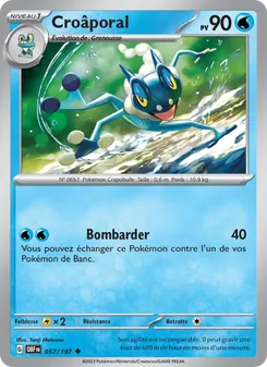 Croâporal, Flammes Obsidiennes Nº 057 Normal