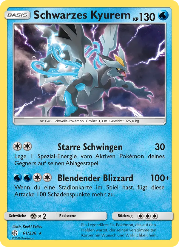 Schwarzes Kyurem, Welten im Wandel No. 61