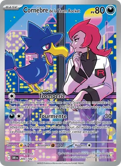 Cornèbre de la Team Rocket, Rivalités Destinées Nº 200 Holo