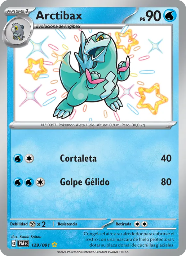 Arctibax, Destinos de Paldea Nº 129