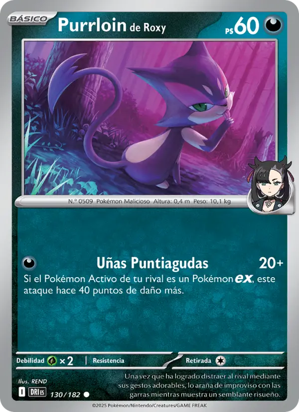 Purrloin de Roxy, Rivales Predestinados No. 130