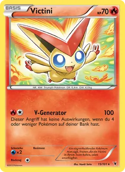 Victini, Königliche Siege No. 15 Normal