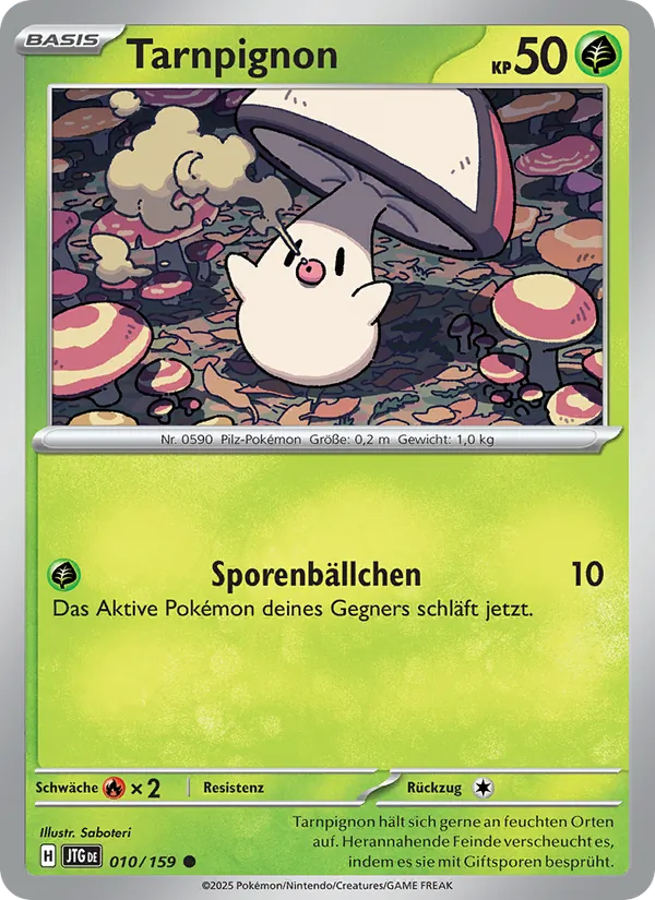 Tarnpignon, Reisegefährten No. 010