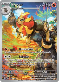 Pyroar, Evoluciones en Paldea No. 200 Holo