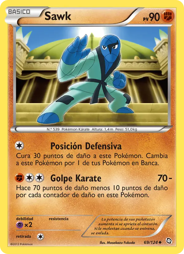 Sawk, Dragones Majestuosos Nº 69