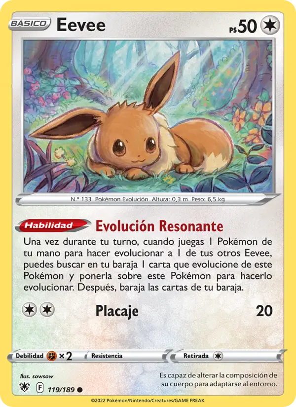 Eevee, Resplandor Astral No. 119