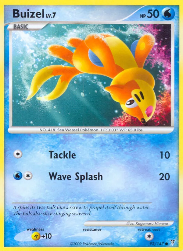 Buizel, Supreme Victors Nº 92