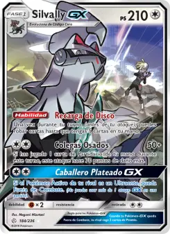 Silvally GX, Eclipse Cósmico Nº 184 Normal