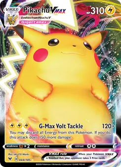 Pikachu VMAX, Vivid Voltage No. 44 Holo