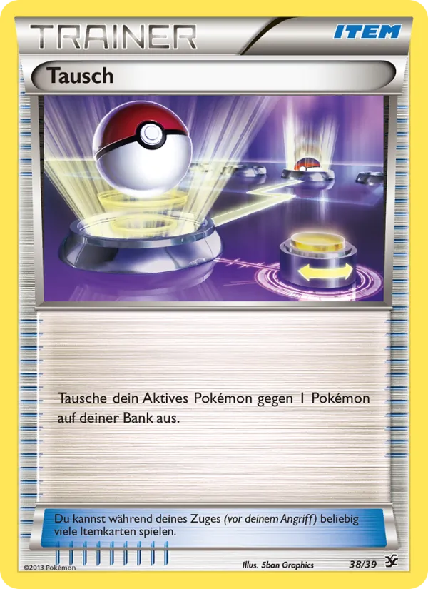 Tausch, Willkommen in Kalos Nº 38