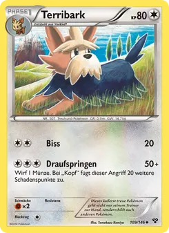 Terribark, XY Nº 109 Normal