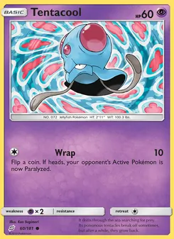 Tentacool, Team Up No. 60 Normal