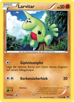 Larvitar, Schicksalsschmiede Nº 41 Normal