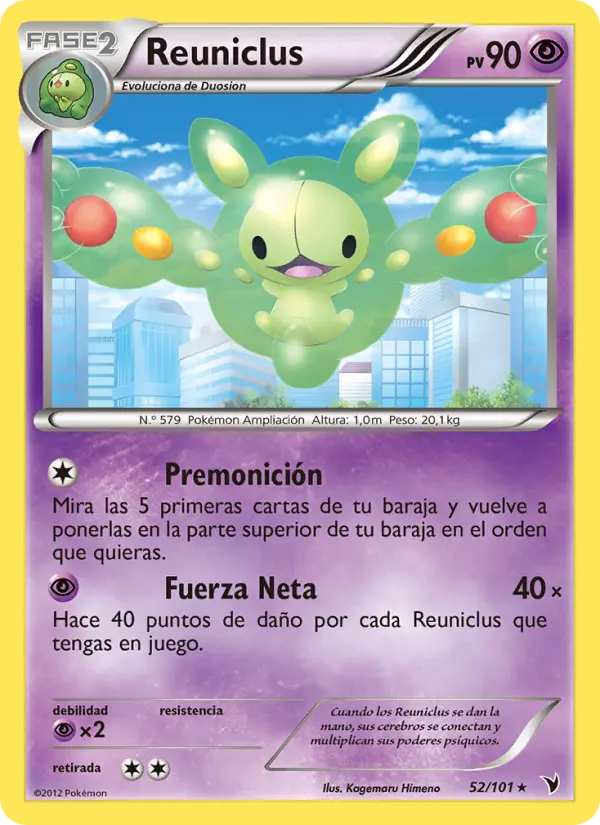 Reuniclus, Nobles Victorias No. 52