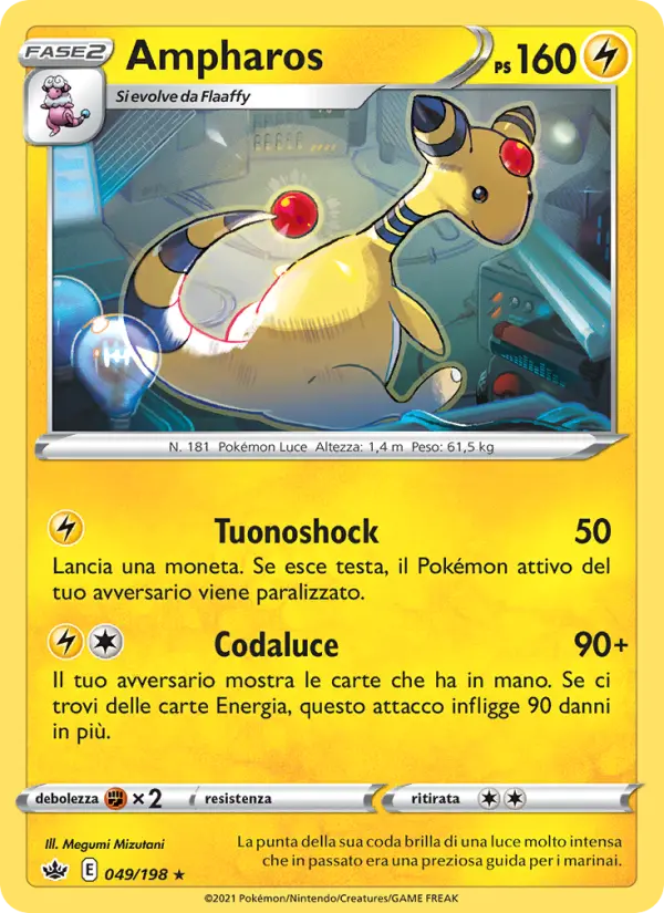 Ampharos, Regno Glaciale No. 49