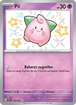 Pii, Paldeas Schicksale Nº 150 Holo